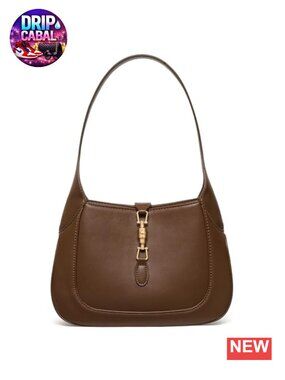 Vegan Leather Shoulder Bag Lightweight Hobo Purse